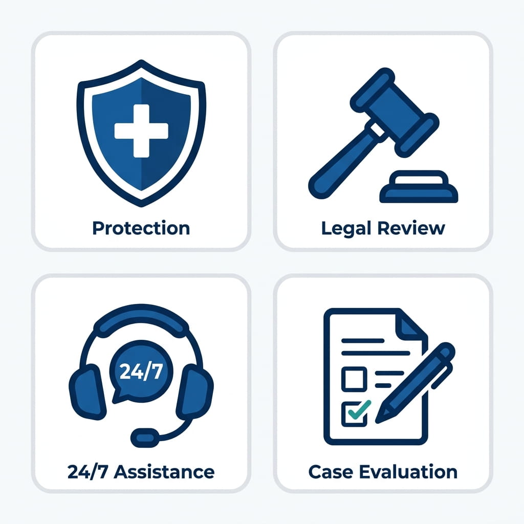 Legal Support Icons